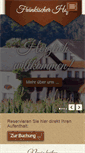Mobile Screenshot of fraenkischerhof.de